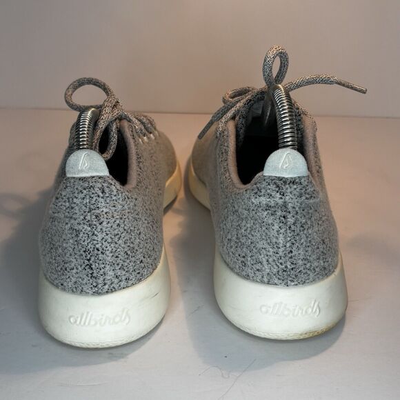Allbirds Mizzle The Wool Runner Running Shoes Gray Sneakers Women's Size 9 US 39 - Picture 4 of 8